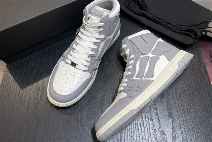 amr - ab019 skel- top hi grey white(to be cusT0mized 5-7 days)