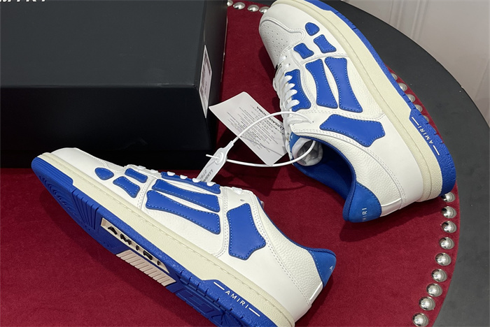 amr  -ab032 skel- top low white blue(to be cusT0mized 5-7 days)