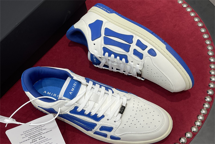 amr  -ab032 skel- top low white blue(to be cusT0mized 5-7 days)