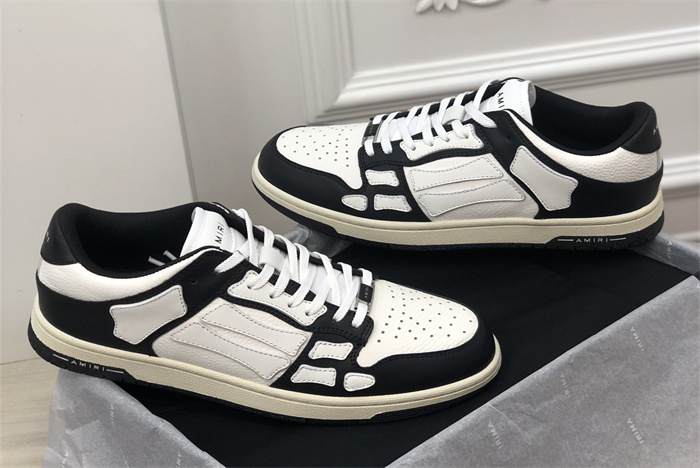 AMR - AB043 Skel- top low White Black 1 (to be customized 5-7 days)