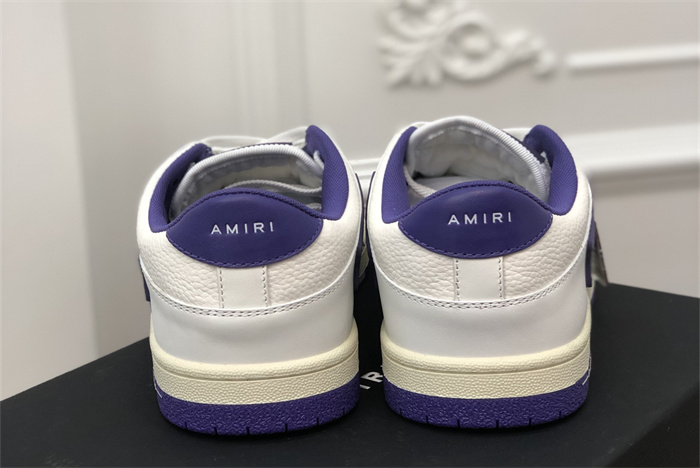 AMR - AB045 Skel- top low White Purple (to be customized 5-7 days)